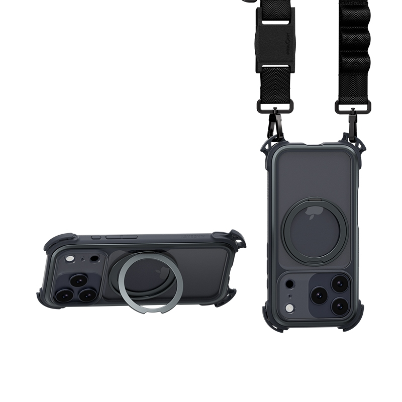 MAGEASY Odyssey Strap Ultra 頂級超軍規防摔掛繩手機殼 iPhone 17 16 掛繩-規格圖9