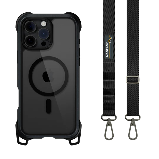 MAGEASY Odyssey Strap Ultra 頂級超軍規防摔掛繩手機殼 iPhone 17 16 掛繩-規格圖9