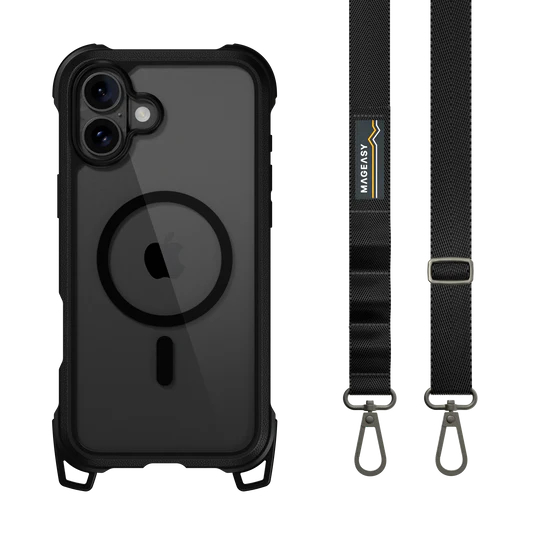 MAGEASY Odyssey Strap Ultra 頂級超軍規防摔掛繩手機殼 iPhone 17 16 掛繩-規格圖9