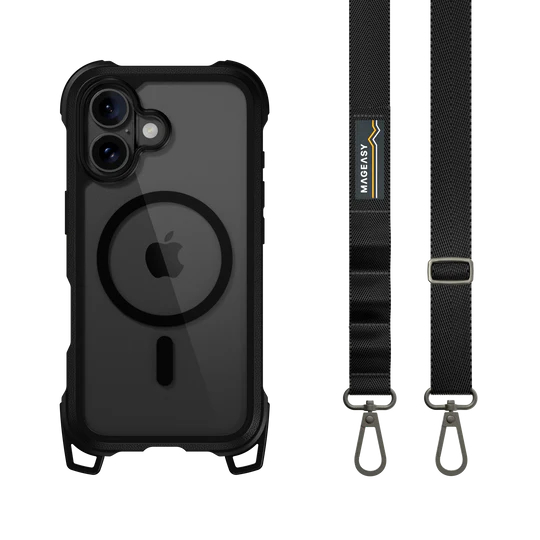 MAGEASY Odyssey Strap Ultra 頂級超軍規防摔掛繩手機殼 iPhone 17 16 掛繩-規格圖9