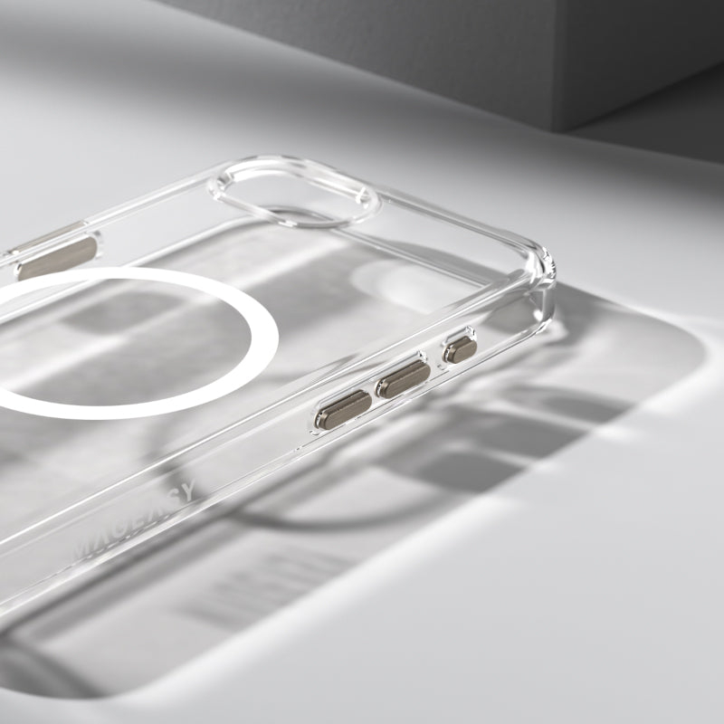 MAGEASY Bright M 永不發黃防摔透明手機殼 10年泛黃保固 磁吸 iPhone 17 16-細節圖7