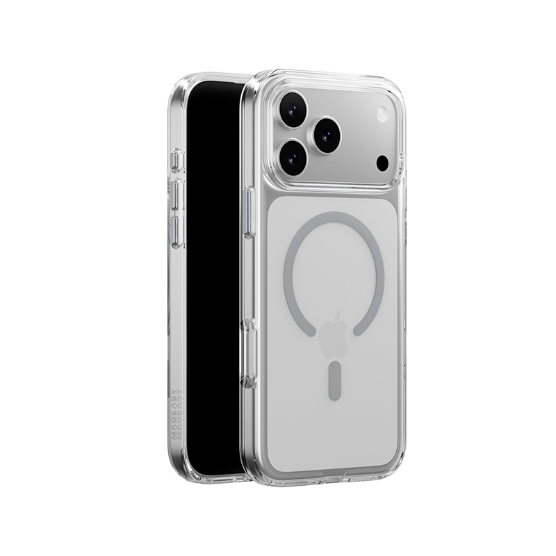 MAGEASY Bright M 永不發黃防摔透明手機殼 10年泛黃保固 磁吸 iPhone 17 16-規格圖8