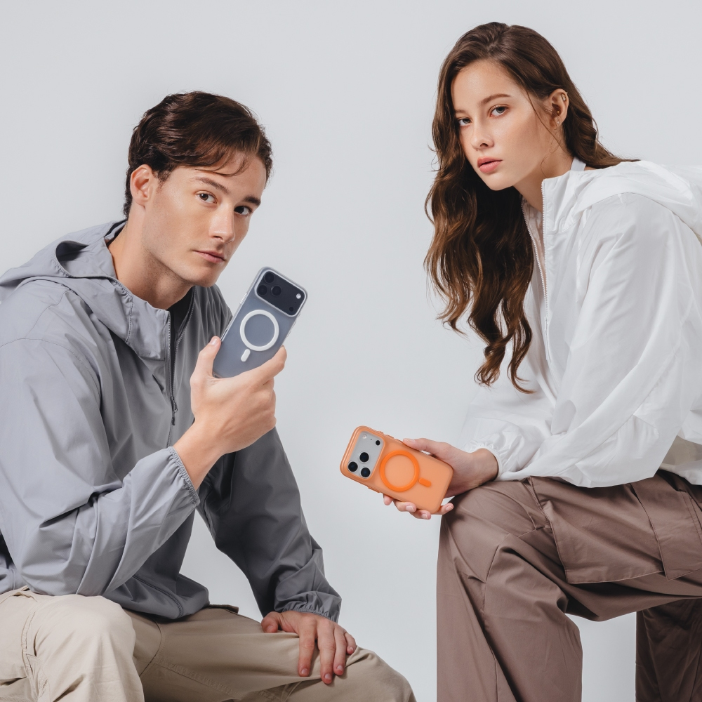 MAGEASY Lyte 極輕薄霧透磁吸手機殼 iPhone 17系列 支援MagSafe系列-細節圖8