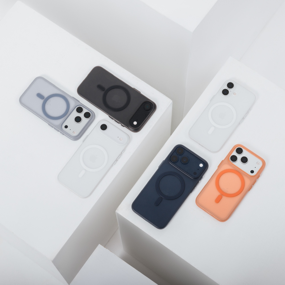 MAGEASY Lyte 極輕薄霧透磁吸手機殼 iPhone 17系列 支援MagSafe系列-細節圖9