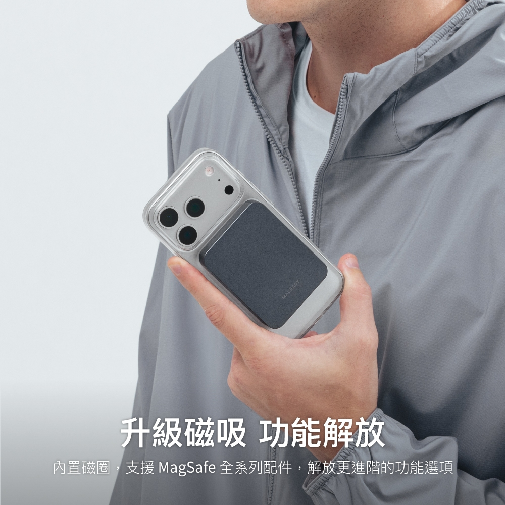 MAGEASY Cryst M 超輕薄不發黃透明殼 iPhone 17 (支援 MagSafe 全系列配件)-細節圖5