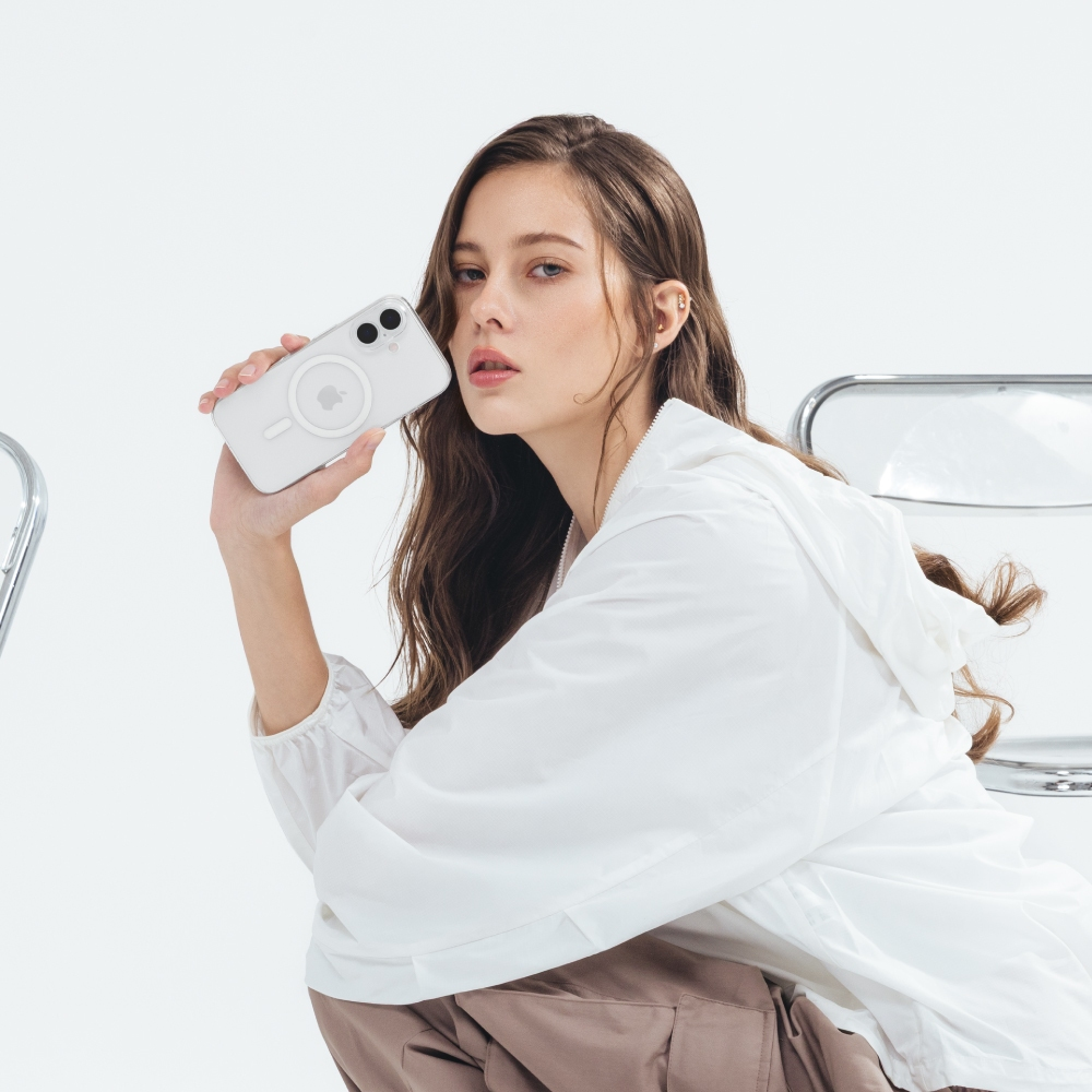 MAGEASY Cryst M 超輕薄不發黃透明殼 iPhone 17 (支援 MagSafe 全系列配件)-細節圖7