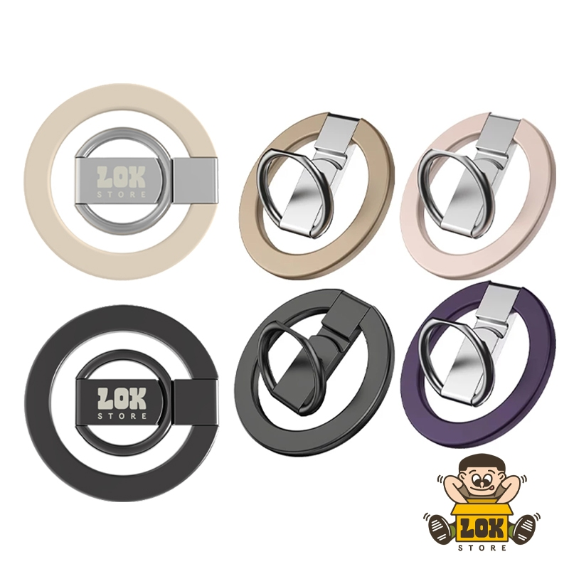 獨家訂製色 磁吸指環支架 雙面磁吸支架 手機支架 磁吸支架 magsafe 磁吸支架 看劇神器-細節圖2