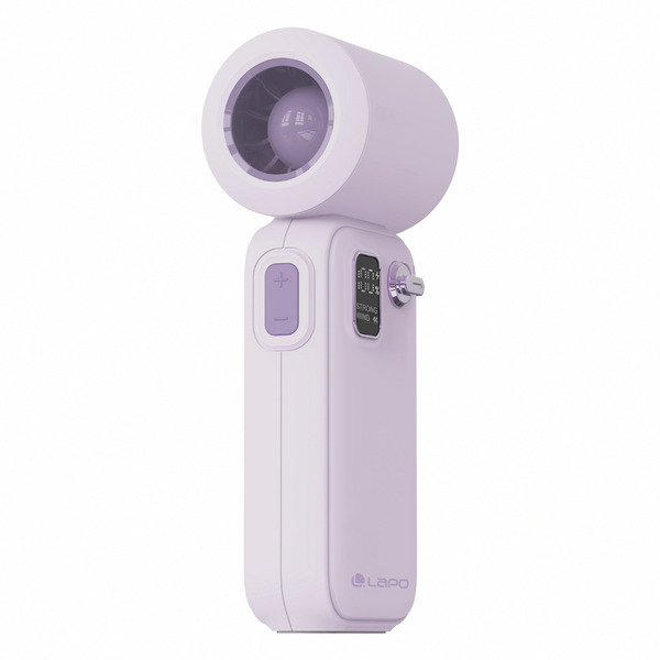 LaPO 迷你渦輪隨身高速風扇 13cm 極輕158克 日本松下電芯 5100mAh 電量顯示 百段風速 LF-02-規格圖9