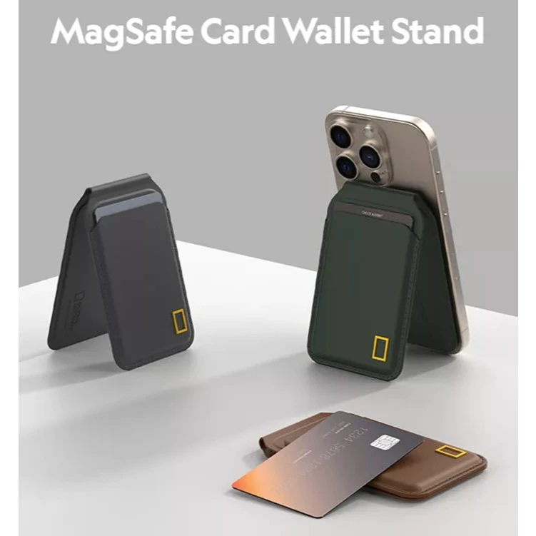 國家地理 National Geographic｜現貨 磁吸卡夾/卡夾支架 證件夾 卡夾 MagSafe 出國必備-細節圖3