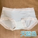 緞面冰絲無痕涼感蕾絲內褲 內褲 內褲女生 無痕內褲 冰絲內褲 女生內褲 內衣褲 大尺碼內褲 女性內褲 涼感內褲 性感內褲-規格圖9