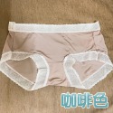 緞面冰絲無痕涼感蕾絲內褲 內褲 內褲女生 無痕內褲 冰絲內褲 女生內褲 內衣褲 大尺碼內褲 女性內褲 涼感內褲 性感內褲-規格圖9