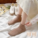 Ins 風 麻花 襪子 襪子低筒襪 襪子短筒襪 木邊耳短襪 韓系短襪 可愛女襪 襪子女短襪 韓國襪子 棉襪子 潮襪子 襪-規格圖9