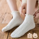 Ins 風 麻花 襪子 襪子低筒襪 襪子短筒襪 木邊耳短襪 韓系短襪 可愛女襪 襪子女短襪 韓國襪子 棉襪子 潮襪子 襪-規格圖9