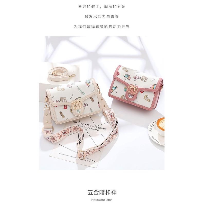 時尚休閒單肩包 斜挎包 洋氣質小方包 網紅小包包 晚宴包 婚宴包 宴會包 淑女包包 約會包 生日禮物[全楓格]-細節圖3