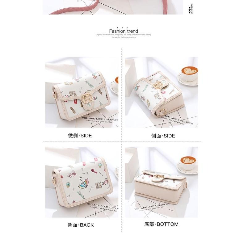 時尚休閒單肩包 斜挎包 洋氣質小方包 網紅小包包 晚宴包 婚宴包 宴會包 淑女包包 約會包 生日禮物[全楓格]-細節圖8