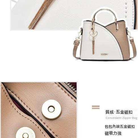 拼接包單肩包手提包斜背女包2023新款手機單肩女士包 包包女大容量流量包斜背女包女用手提包台灣現貨-細節圖6