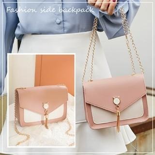 馬卡龍  側背包女斜背包 小方包 單肩手機包 鏈條小包 生日禮物 可愛側背包 斜背包 小廢包 肩帶可調-細節圖3