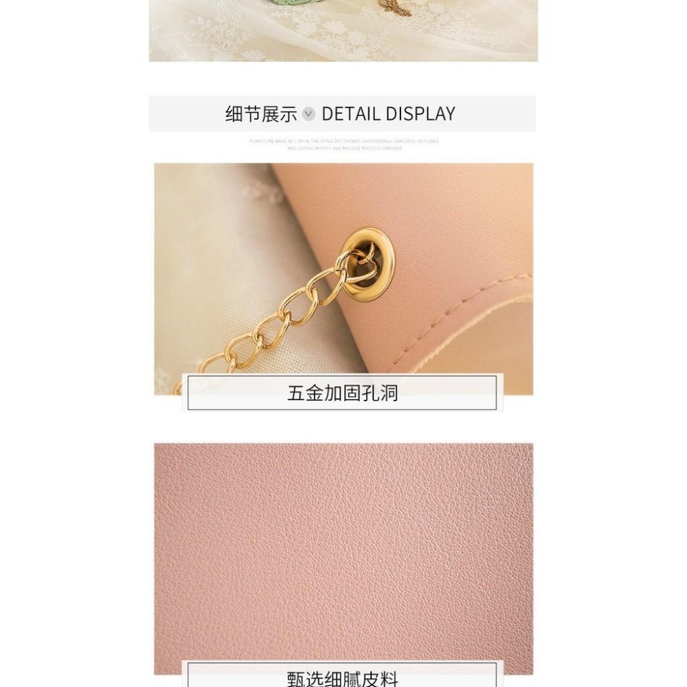 馬卡龍  側背包女斜背包 小方包 單肩手機包 鏈條小包 生日禮物 可愛側背包 斜背包 小廢包 肩帶可調-細節圖6