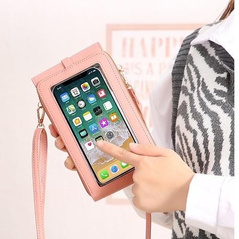 新款觸屏手機包 時尚韓風可放6.7吋手機斜挎小包 多功能手機女包 側背包女 手機包包 手機小包 單肩斜挎 零錢包 包包女-細節圖5