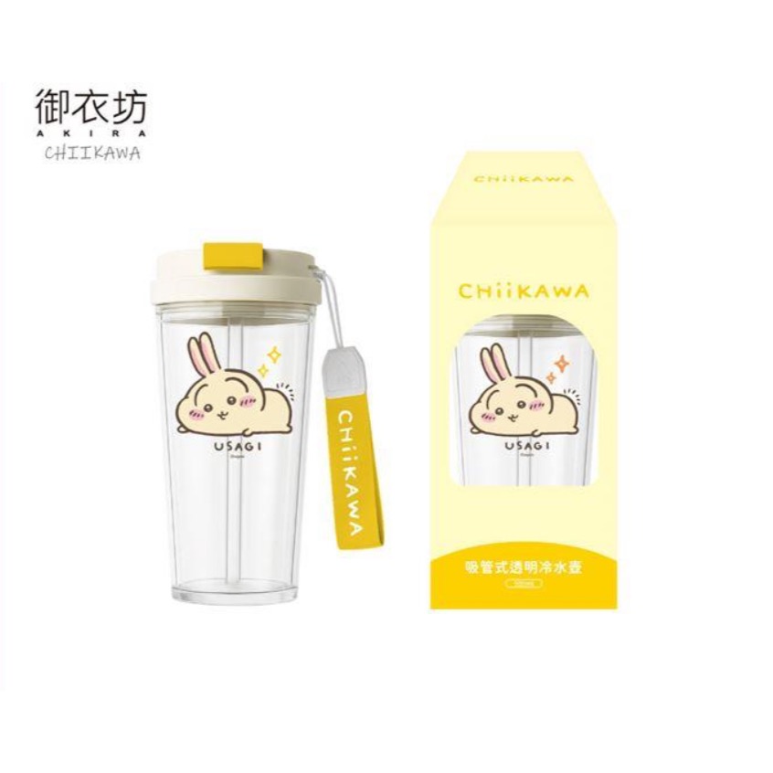 吉依卡哇CHIIKAWA 吸管式透明冷水壺-細節圖2
