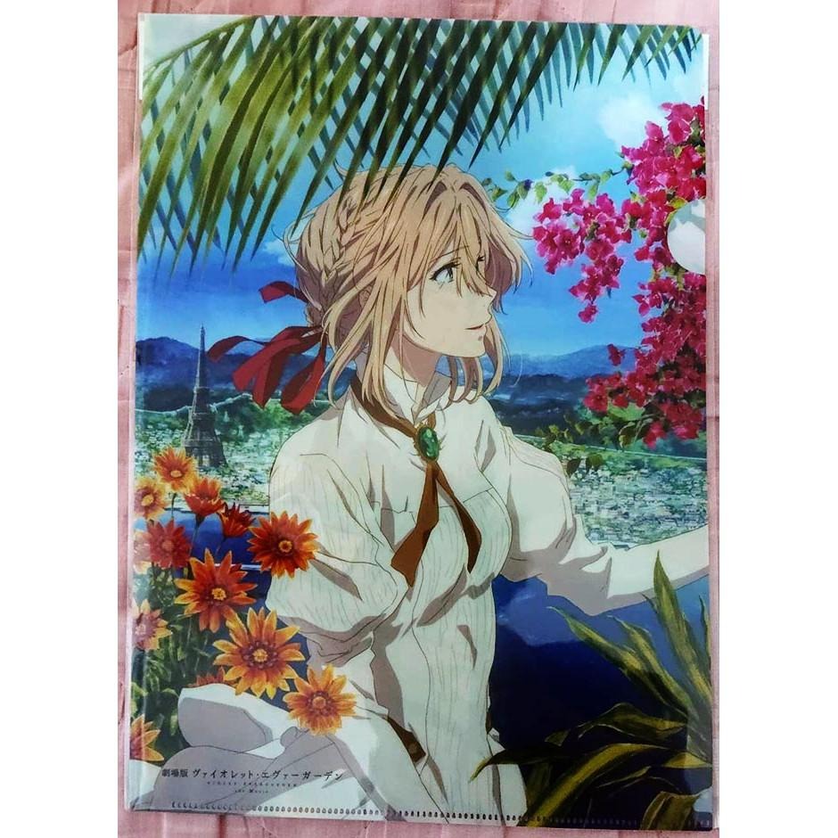 【Fang 魔法鋪】現貨 日版 紫羅蘭永恆花園 資料夾-細節圖2