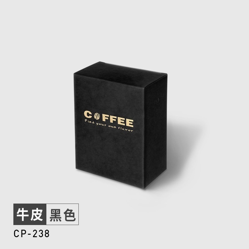 台灣製 返璞歸真系列(小號款紙盒-可裝5入濾掛) 牛皮材質 彩圖牛皮紙盒 掛耳紙盒 掛耳式咖啡紙盒-規格圖6