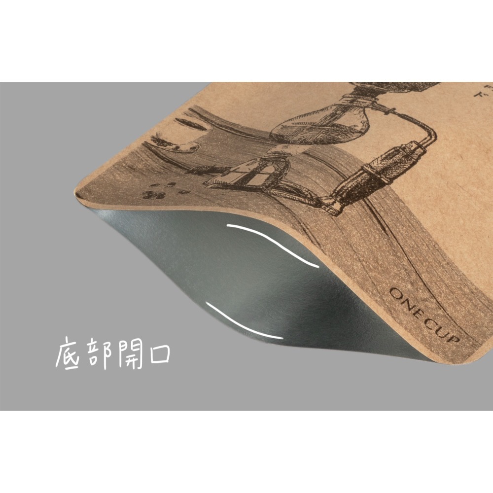 台灣製 牛皮材質 原創素描系列(50入) 掛耳濾袋 濾泡式咖啡袋 掛耳咖啡內袋 掛耳咖啡-細節圖5