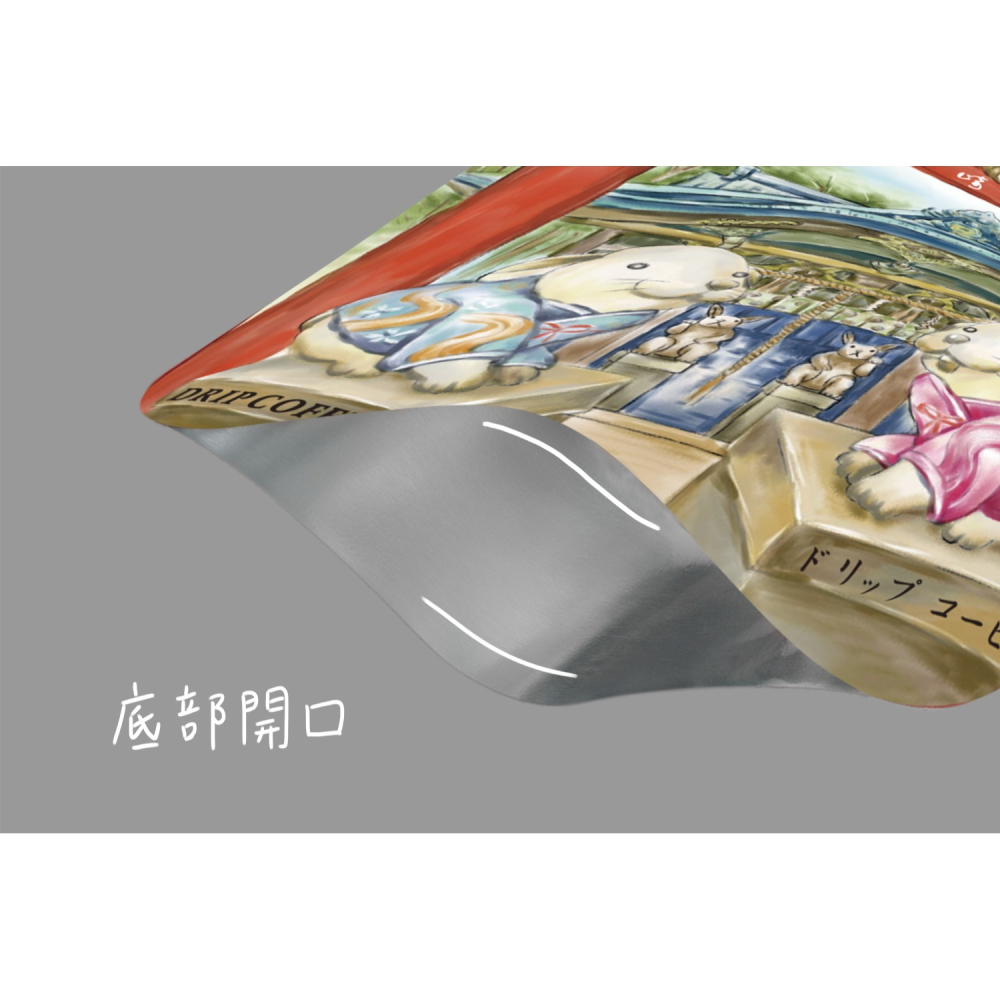 台灣製 日本幸運招財貓系列(50入) 亮面材質 掛耳濾袋 濾泡式咖啡袋 掛耳咖啡內袋 掛耳咖啡-細節圖4