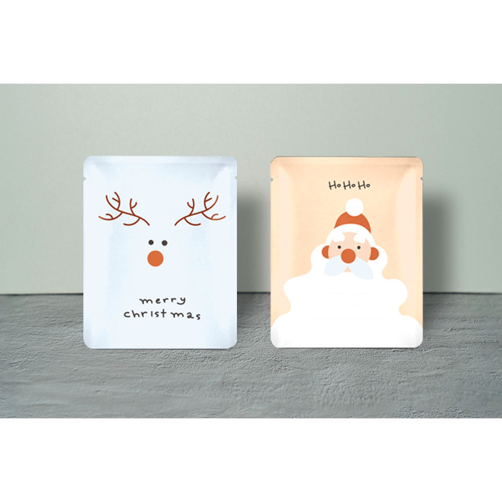 台灣製 耶誕系列-耳掛浸泡兩用(50入) 霧面材質 濾掛外袋 掛耳咖啡 掛耳濾袋 掛耳咖啡內袋 浸泡式咖啡袋-細節圖2