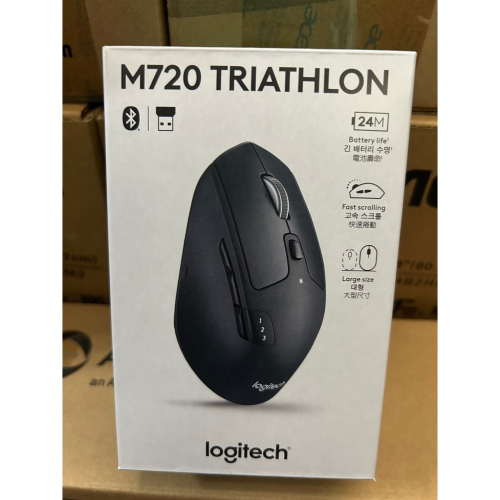 Logitech 羅技 M720 多工無線滑鼠 支援3個裝置