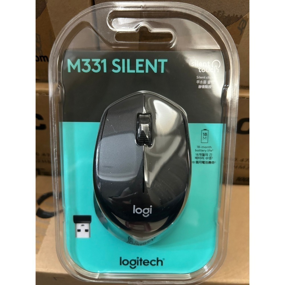 沛佳新莊 羅技 M331 Silent 靜音滑鼠 台灣公司貨 新款-規格圖1
