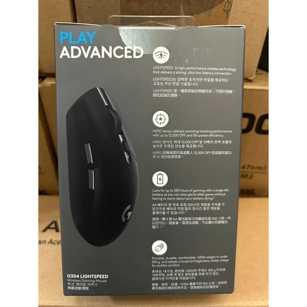 羅技 G304 無線 電競 滑鼠 台灣公司貨-細節圖5