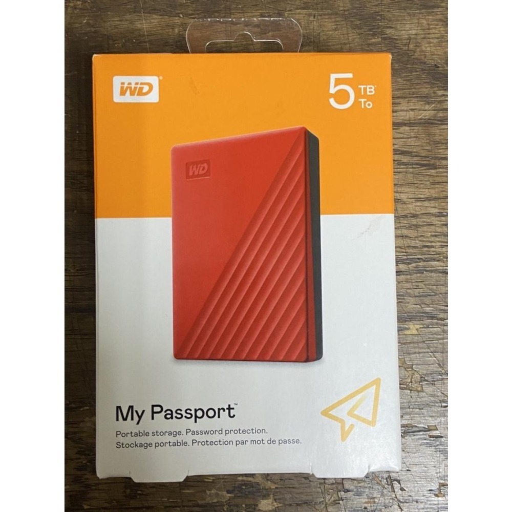 WD My Passport 5TB 5T 2.5吋 行動硬碟 外接硬碟-細節圖2