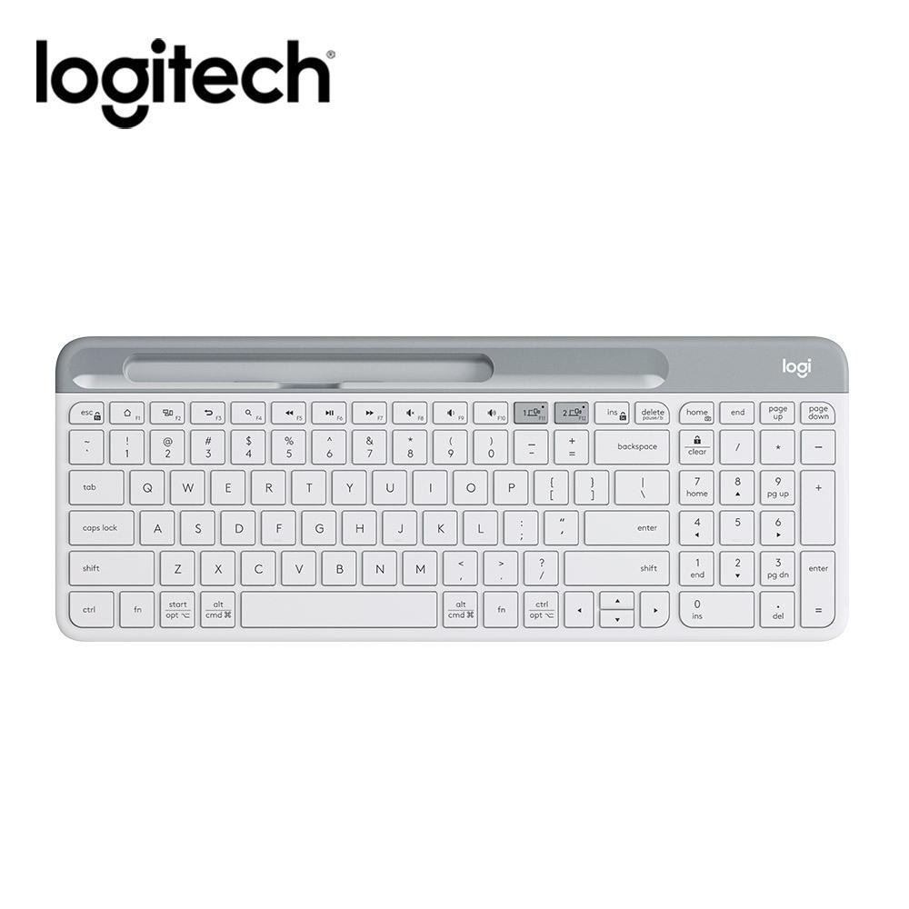 羅技 K580 超薄跨平台藍芽鍵盤 石墨灰 無線鍵盤 繁體中文ㄅㄆㄇ 羅技公司貨-細節圖2