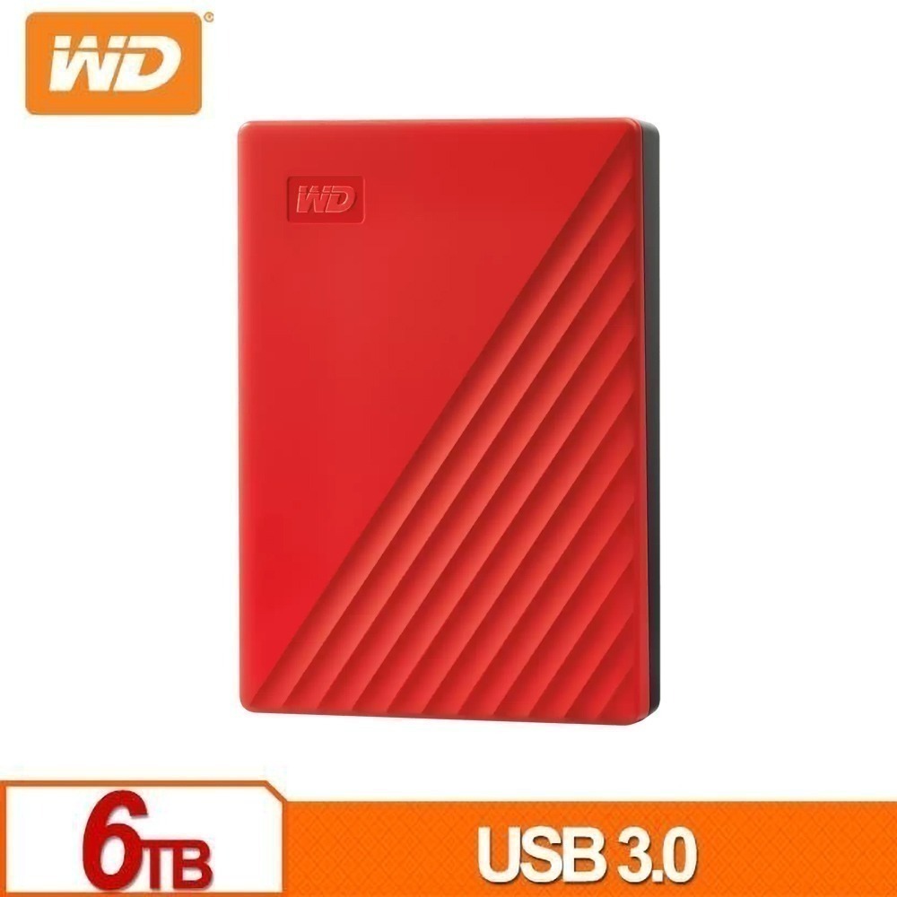 WD My Passport 6TB 6T 2.5吋行動硬碟-細節圖2