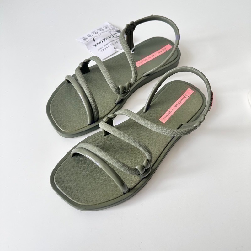 《現貨》IPANEMA SOLAR SANDAL FEM 女生 WOMEN 涼鞋（方頭 希臘 繞帶設計 一字涼鞋)-細節圖4