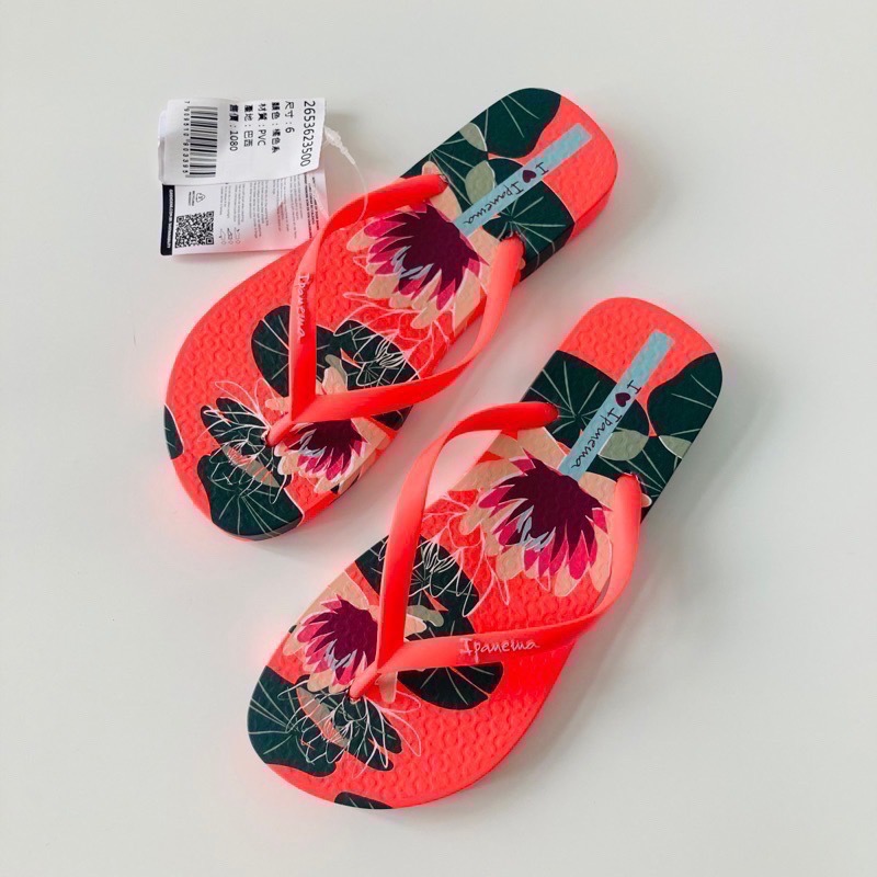 《現貨》IPANEMA I LOVE FLORAL 女生 WOMEN 拖鞋（花語系列 熱愛花香 人字夾腳拖鞋）-細節圖7