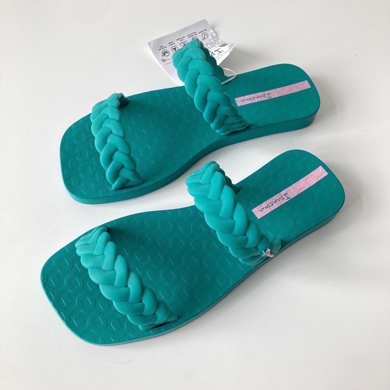 《現貨》IPANEMA FEVER SLIDE 女生 WONEN 拖鞋（麻花辮造型 雙帶設計 拖鞋）-細節圖4