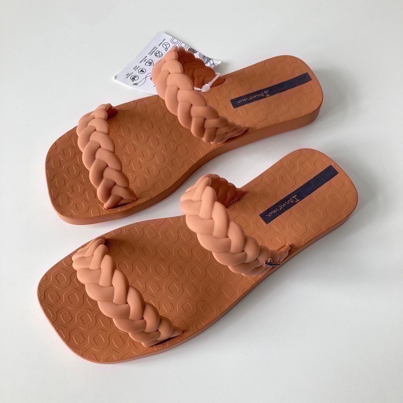 《現貨》IPANEMA FEVER SLIDE 女生 WONEN 拖鞋（麻花辮造型 雙帶設計 拖鞋）-細節圖5