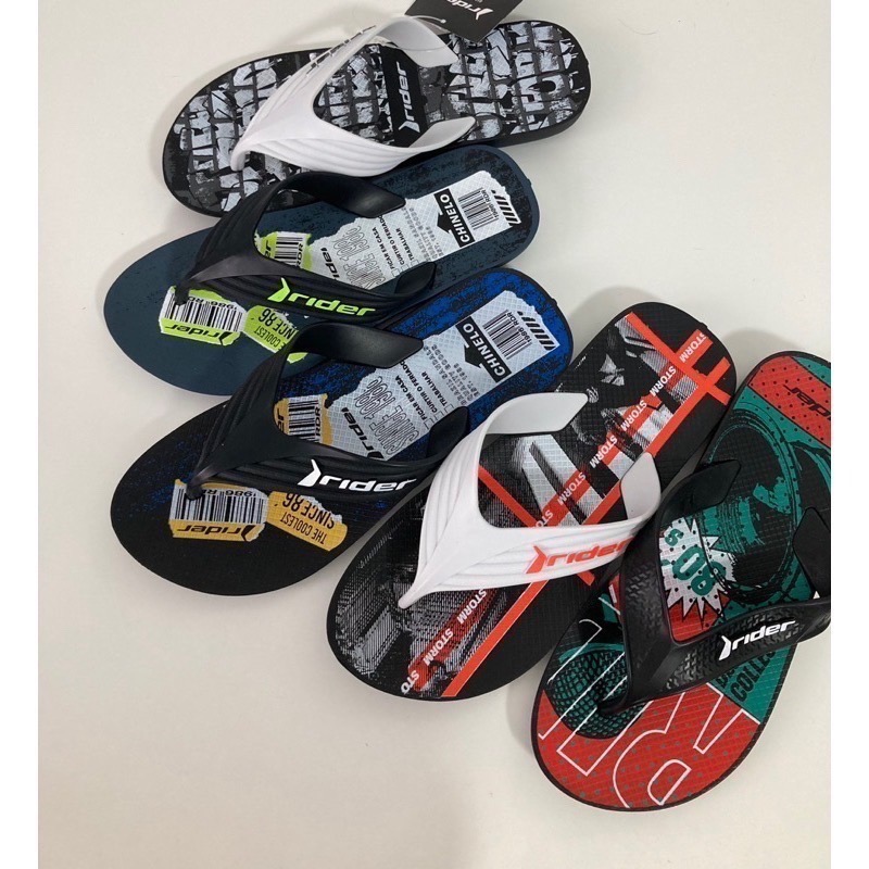 《現貨》RIDER STORM DEDO / STREET ART 男生 拖鞋（巴西風暴/條碼/電音 寬帶 夾腳拖鞋）-細節圖3