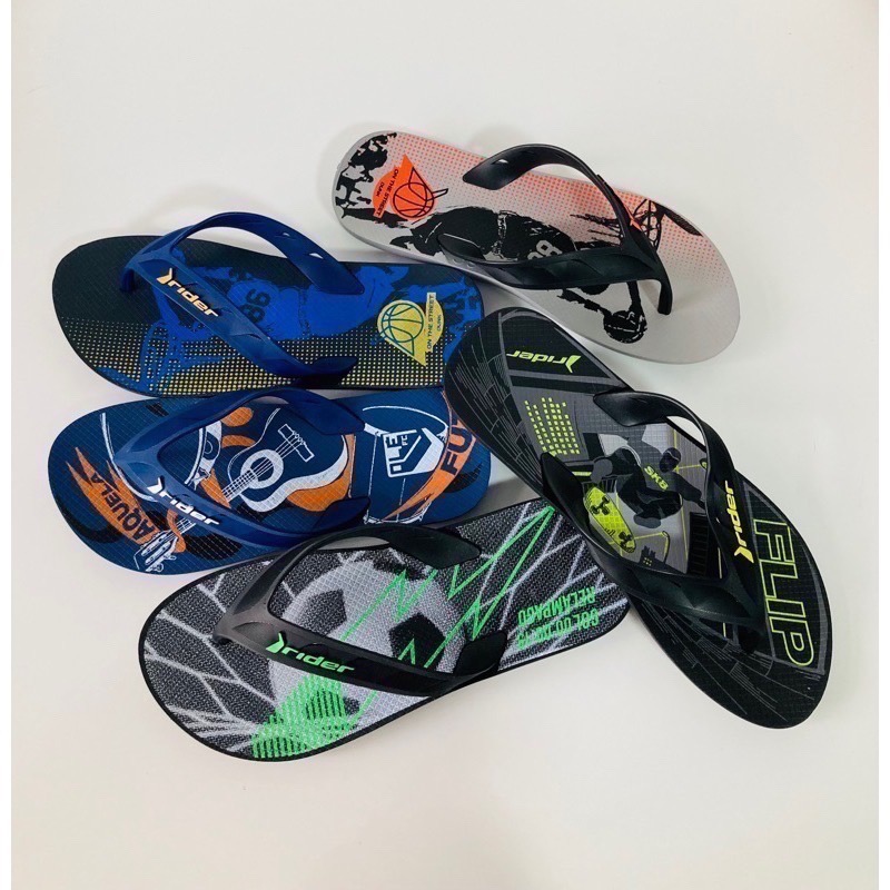 《現貨》RIDER STREET SPORTS 男生 MEN 拖鞋（巴西街頭系列 灌籃 人字夾腳拖鞋)-細節圖3