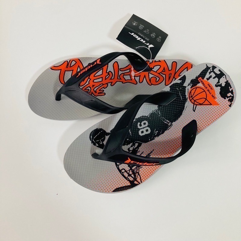 《現貨》RIDER STREET SPORTS 男生 MEN 拖鞋（巴西街頭系列 灌籃 人字夾腳拖鞋)-細節圖8