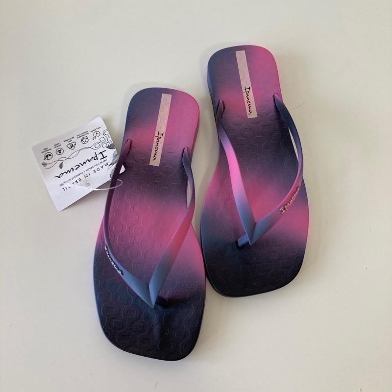 《現貨》IPANEMA FEVER PRINT 女生 WOMEN 拖鞋（動感渲染漸層 原色 噴漆系列 方頭 夾腳拖鞋）-細節圖7