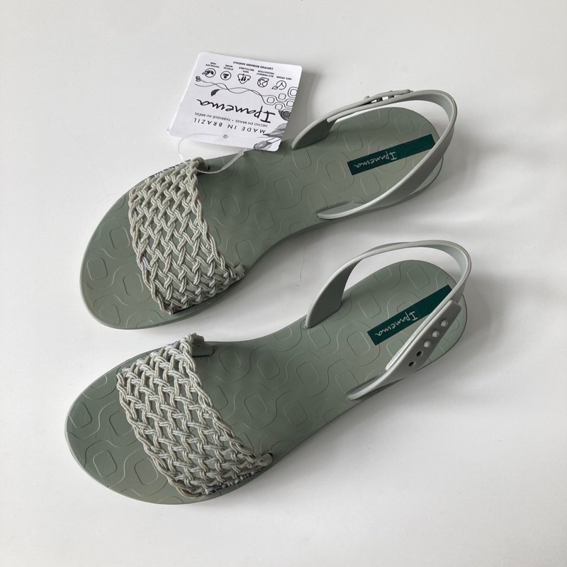 《現貨》IPANEMA BREEZY SANDAL FEM 女生 WOMEN 涼鞋 （波西米亞 編織風 一字涼鞋)-細節圖3