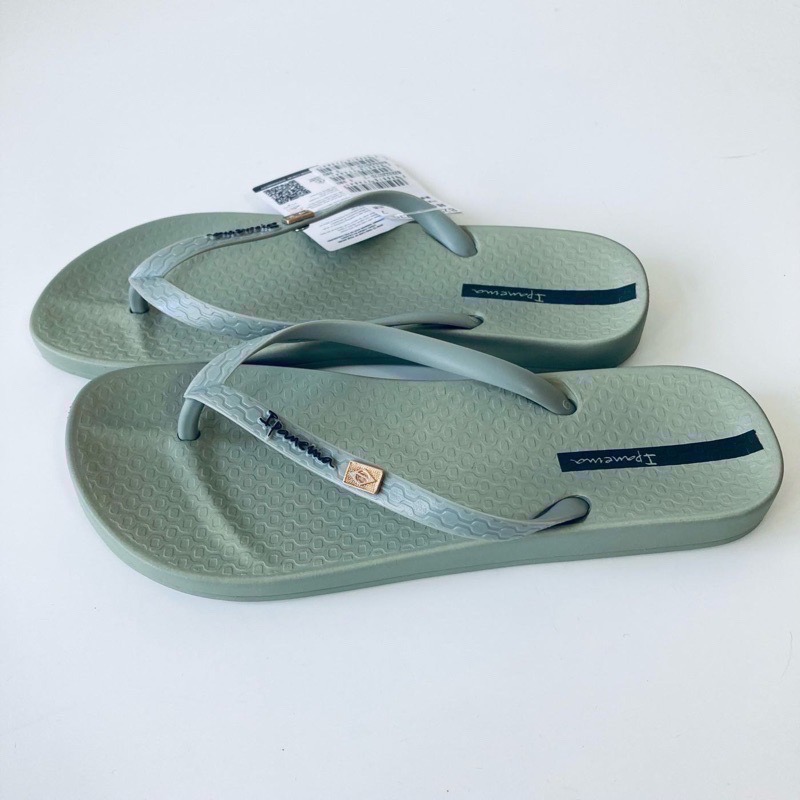《現貨》IPANEMA ANAT BRASILIDAFE FEM 女生 拖鞋（人體工學 阿娜特 巴西國旗 人字夾腳拖鞋）-細節圖4