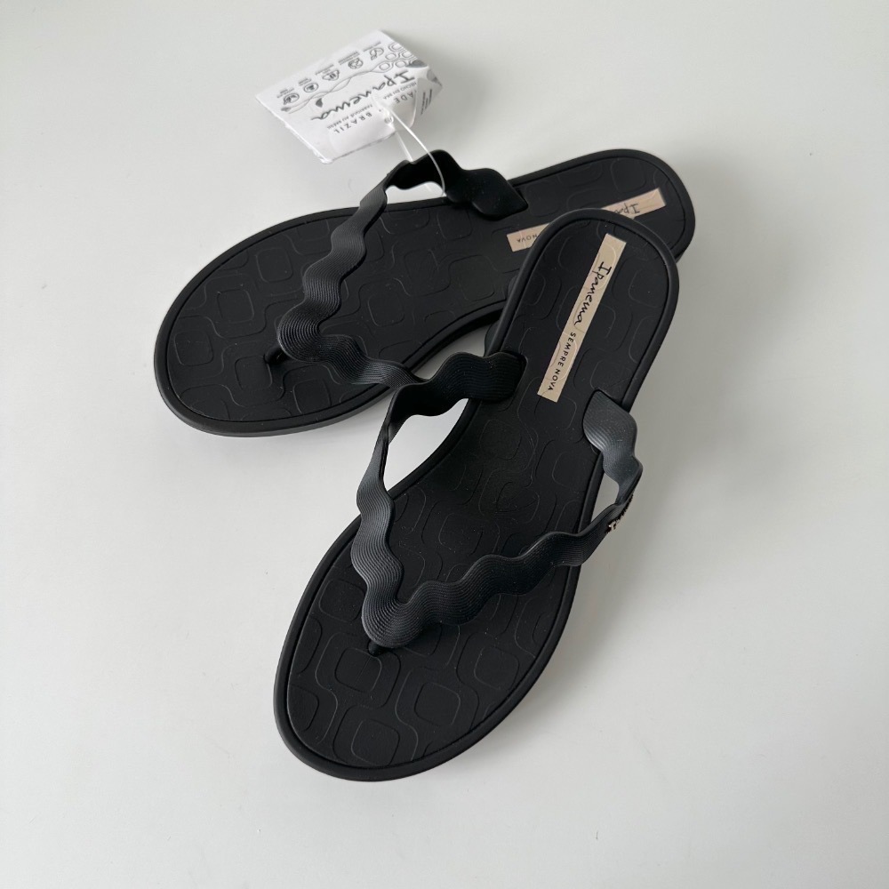 《現貨》IPANEMA ZIG AD 女生 WOMEN 拖鞋（波紋漣漪綻放 人字夾腳平底拖鞋）-細節圖4