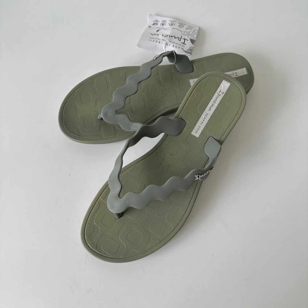 《現貨》IPANEMA ZIG AD 女生 WOMEN 拖鞋（波紋漣漪綻放 人字夾腳平底拖鞋）-細節圖5