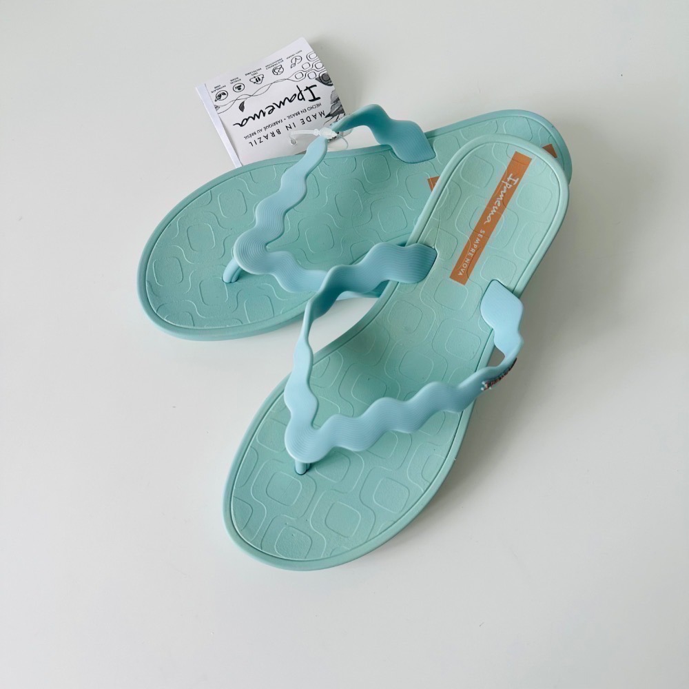 《現貨》IPANEMA ZIG AD 女生 WOMEN 拖鞋（波紋漣漪綻放 人字夾腳平底拖鞋）-細節圖6