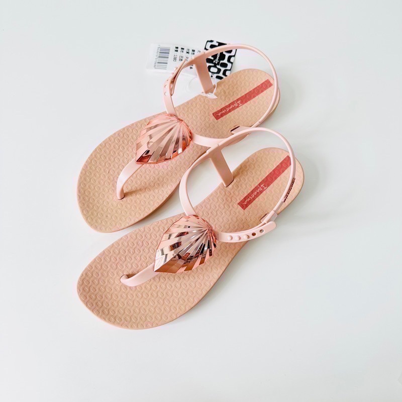 《現貨》IPANEMA LEAF 女生 WOMEN 涼鞋（巴西落葉裝飾 T字 夾腳涼鞋）-細節圖3