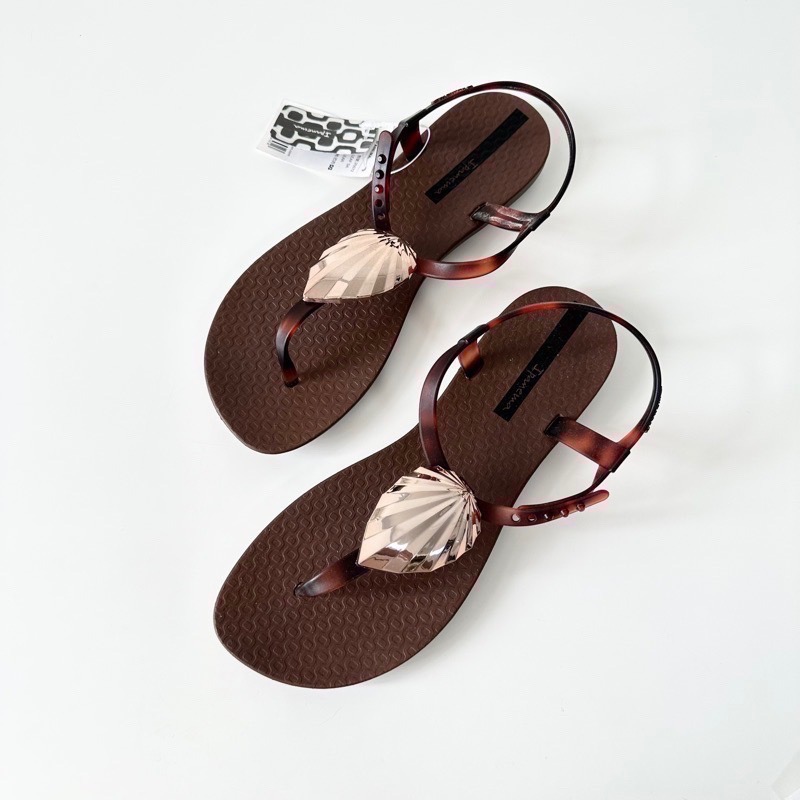 《現貨》IPANEMA LEAF 女生 WOMEN 涼鞋（巴西落葉裝飾 T字 夾腳涼鞋）-細節圖5